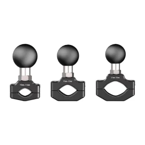 OEM Custom CNC Machined Aluminium Alloy LED Light Mounting Brackets 360 Adjustable Clamp Holder for ATV UTV