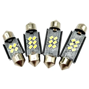 OEM Festoon Canbus 12-24V C5W 3020 4SMD 6SMD Car LED Light Bulbs Error-Free Reading No Parallax Nonpolarity License Plate