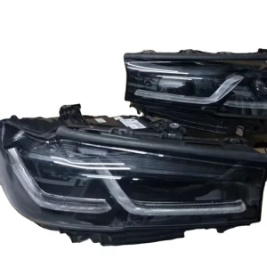 OEM Genuine Used High Brightness LED Headlight Black for BMW 5 Series G30