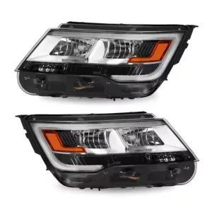 OEM H4 LED Headlight Assembly 6000K 25W 2500 Lumens 12V Replacement for Explorer