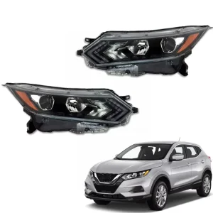 OEM 汽车配件 卤素 LED DRL 头灯 左右卤素头灯 适用于日产 Rogue Sport Qashqai