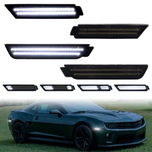 OEM LED Repeater Indicator Lamps Dynamic Side Marker Signal Lights for Chevrolet Camaro 4PCS