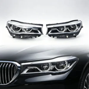 OEM LED Spoon DRL Headlight Assembly For BMW 7 Series G12 730 740 Adaptive Turn Signal Car Head Lamp Car Accessories