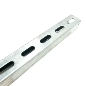 OEM ODM Factory Carbon Steel Frame Slotted Unistruct U C Channel Bracket Uni-strut Channel Roof Light System Mounting System