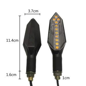OEM ODM Factory Customized 12V IP67 Waterproof Injection Molded LED Motorcycle Turn Signal Light