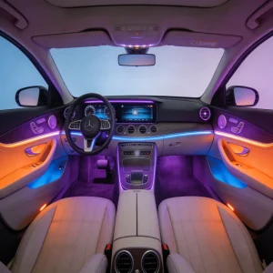 OEM ODM Wireless USB Interior Car Atmosphere Light With Touch Colorful Flashing Accessory for Auto Interior Lighting