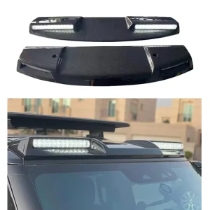OEM Plastic Carbon Fiber Long LED Roof Lights Off-Road Pickup Exterior Lighting Accessories for LandRover Defender