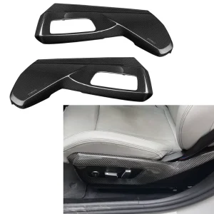 OEM Style 100% Dry Carbon Fiber Interior Trims Seat Side Trim Covers Fit for BMW M5 G90 G99 4 Door IN Seat Back Cover