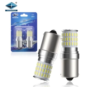OEM Super Bright 1156 BA15S LED Turn Signal Bulbs 66SMD 3014 LED T20 S25 7440 1157 3157 No Hyper Flash Car LED Lights