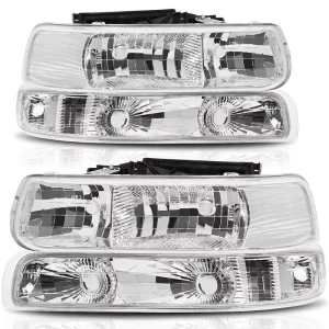 OEM&ODM Certification Headlight Assembly for Chevy Silverado Headlight