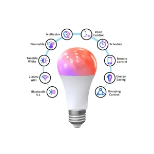 OIT LB2 Smart Bulb with WIFI Function and Remote Control