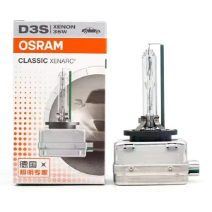 OSRAM 66340CLC D3S 12V 35W Headlight Bulb P32d 2 Classic Xenarc 6000K E1 Approval Made in Germany