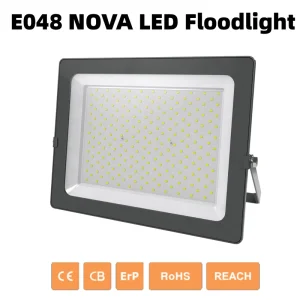 OUTLUX E048EI 200W Linear Dob LedSmd Exterior Stadium Spotlight Wall Lighting Floodlight Lamp Reflector Slim Outdoor Flood Light