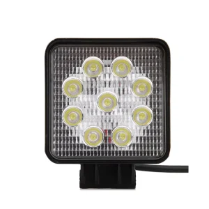 Off Road 4X4 Spot Fog Lamp White Square Round LED Driving Work Light for ATV SUV Truck Vehicle Motorcycle
