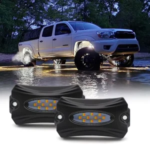 Off Road ATV UTV LED RGBW Rock Light Kit 12V Universal Underbody Chassis Lights