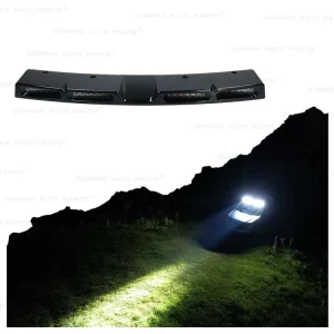 Off Road Auto Lighting Systems Abs Front Top Light Bar Led 4Lens Roof Light for Ranger Maverick F150