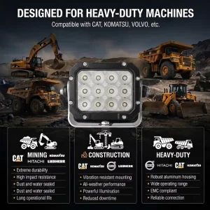 Off Road Driving Light LED Mining Lights Tractor LED Light CE ECE R10 Flood Spot Beam LED Light