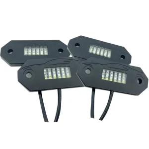Off Road LED 12V Light RGBW Waterproof LED Rock Light Truck Underglow Kit BT APP Controlled