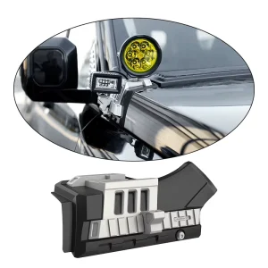 Off Road Light Holder Aluminum Alloy Spotlight Driving Light Mounting Holder A-Pillar Brackets for Tank 400