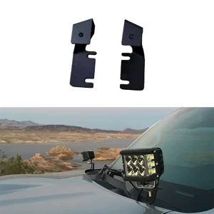 Off Road Steel Spotlight Driving Light Mounting Holder A-Pillar Mounting Brackets for Toyota Hilux