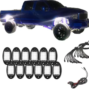 Off road Pickup SUV Chassis Lights APP Ambient Lights RGB Sound controlled Music Rhythm Decorative Lights