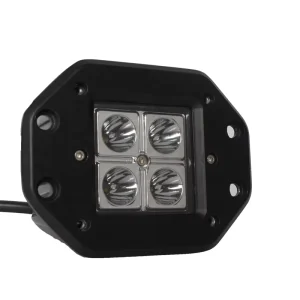 Offroad 4WD 4Inch 16W LED Work Light Super Bright Waterproof Spot Flood Beam DC 12V 24V Driving Lamp for Truck SUV ATV
