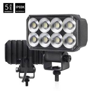 Offroad LED Work Lamp 4/5/6 Inch IP68 Waterproof Flood Beam LED Driving Lights for Jeep Truck 4×4 Offroad UTV Tractor