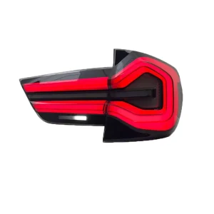 Old to New LCI Upgrade Red Lens 12V LED Tail Light Assembly for X3 F25 Sequential Brake DRL