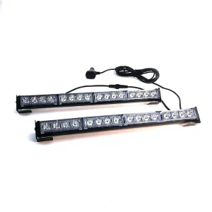 One Two Three 32 LED 30 Modes Emergency Traffic Advisory Strobe Safety Warning Light Bar 10 30V 32W