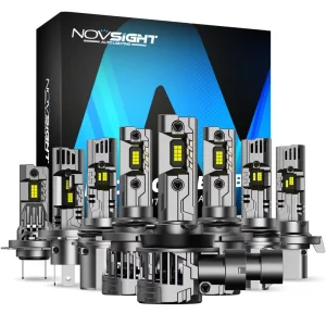 Original Assembly 1:1 Size H7 LED Headlight 6500K 24000lm 100W Auto Car Light Bulbs H4 LED Headlights