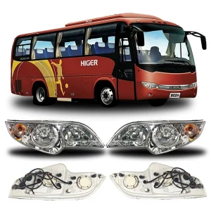 Original Bus Headlights Higer Bus 37HA1 11100 AMP Series Front Combination Headlights Accessories Headlights