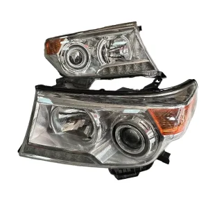 Original Dismantled Halogen & Xenon Headlights for Land Cruiser LC200 UZJ200 4000 5700 Front Lighting Lamps