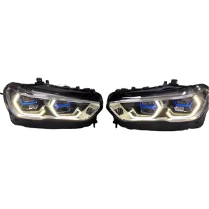 Original Used Laser Headlamp With Computer Board for BMW X5 G05 Car Head Light Assembly