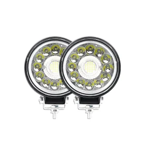 Others Car Light Accessories IP67 Waterproof Super Bright Square 24V 12V 26W 4.5 Inch Vehicle Car LED Work Lights