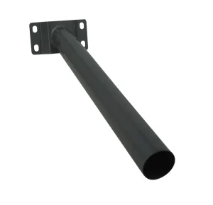 Outdoor 50Cm 0.6cm Diameter Solar Street Lamp Pole Arm Bracket Wall Mounting