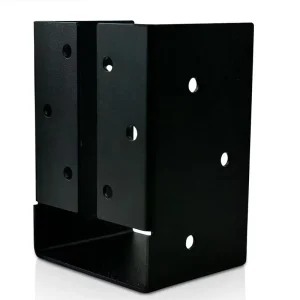 Outdoor Concealed Flange Joist Bracket 2″x4″ Carbon Steel With Powder Coated Concealed Mount Light Joist Hangers Metal Bracket