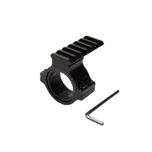 Outdoor Portable Alloy Tube Clamp Adapter 6-Slot Expansion Groove Outer Diameter Tool Outdoor Auxiliary Equipment Fixing Bracket