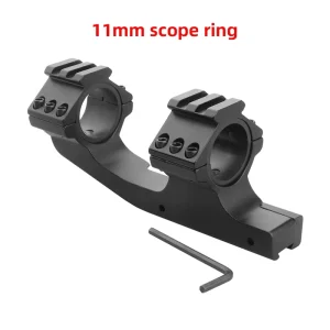 Outdoor Sports Cantilever Dual Ring Holder Portable Interchangeable Installation Base Tactical Observation Equipment Fix Bracket