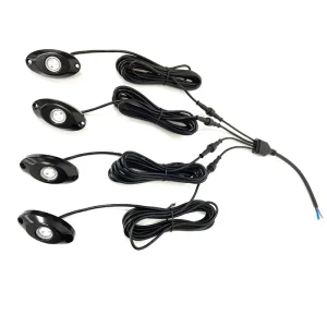 Outdoor Waterproof IP68 Auto Off Road LED Rock Lights for Car Truck Bus
