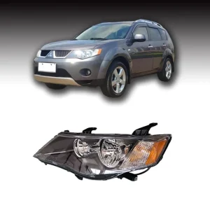 Outlander Led Halogen Xenon Headlights 12V 6000K 70W 4000 Lumens OEM 8301A705 8301A706