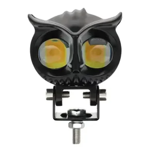 Owl Dual Color Headlights Work Light Mechanical Car LED Electronic Car Light Motorcycle Modification Light