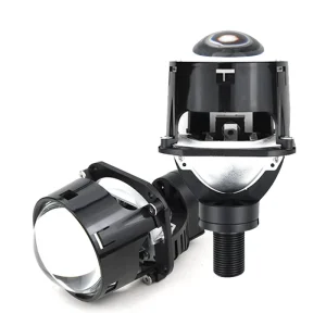 P28 Mini 2.5 Inch BI LED Projector Lens 110W 5500K Car Headlight Retrofit Kit Motorcycle Auto Lighting System