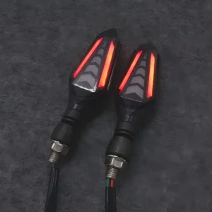 PBRabbit LED Turn Signal Lights Motorcycle Lighting System Yellow & Amber Replacement for CBF190R CB190X WH1