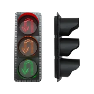 PC Road Safety U Turn Vehicle Directional Warning LED Traffic Light Semaforos