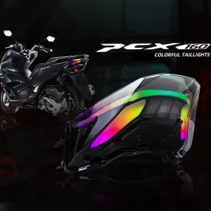 PCX LED Tail Light Motorcycle Integrated Turn Signal Brake Lamp DRL Daytime Running Light Complete Rear Lighting