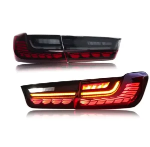 P&D Car Rear Lamp Assembly with Sequential Drl Turn signal Rear Led Tail Light for B M W G20 G80