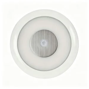 PIR Motion Sensor Round Car Interior Light with Auto On Off Ring Lighting for Trunk Cargo Areas Glove Boxes and Footwells