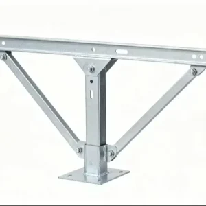 PV-CP-F-6063T5-HDG High Strength Solar Power System Mounting Rails with HDG Bolts & Components CE Certified