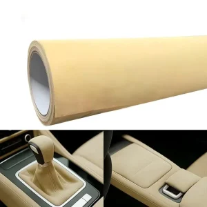 PVC Microfiber Self Adhesive Suede Fabric Car Interior Film Self Adhesive Car Interior Wrap