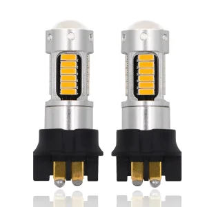 PW24W 4014 30SMD LED Car Turn Signal and Daytime Running Lights 30 Turn Signal Lights Steering Driving Lights